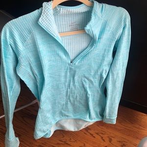 NWOT Nike Light Blue Quarter Zip Size Small
